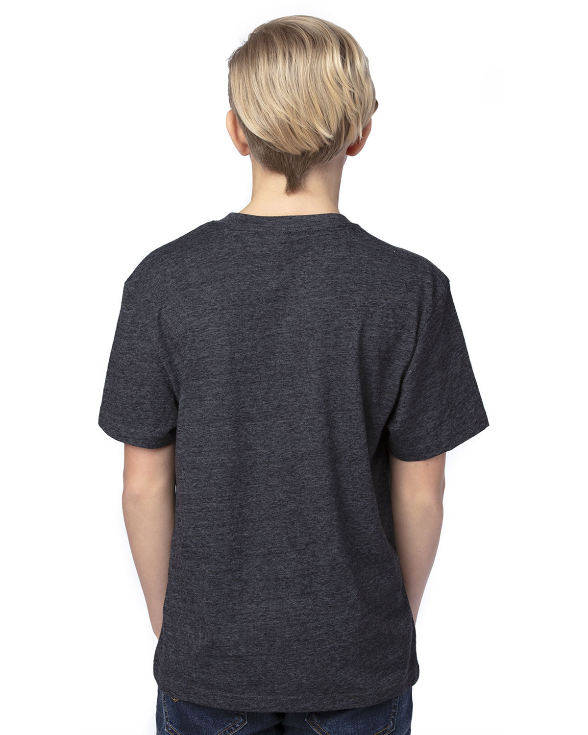 Threadfast Apparel 602A Youth Triblend T-Shirt view 2