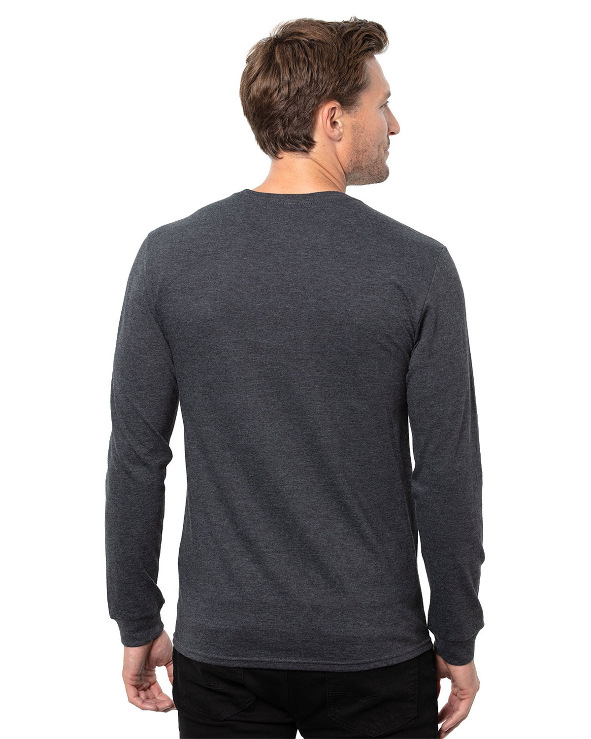 Threadfast Apparel T3001 Unisex Epic CVC Long Sleeve T-Shirt view 2