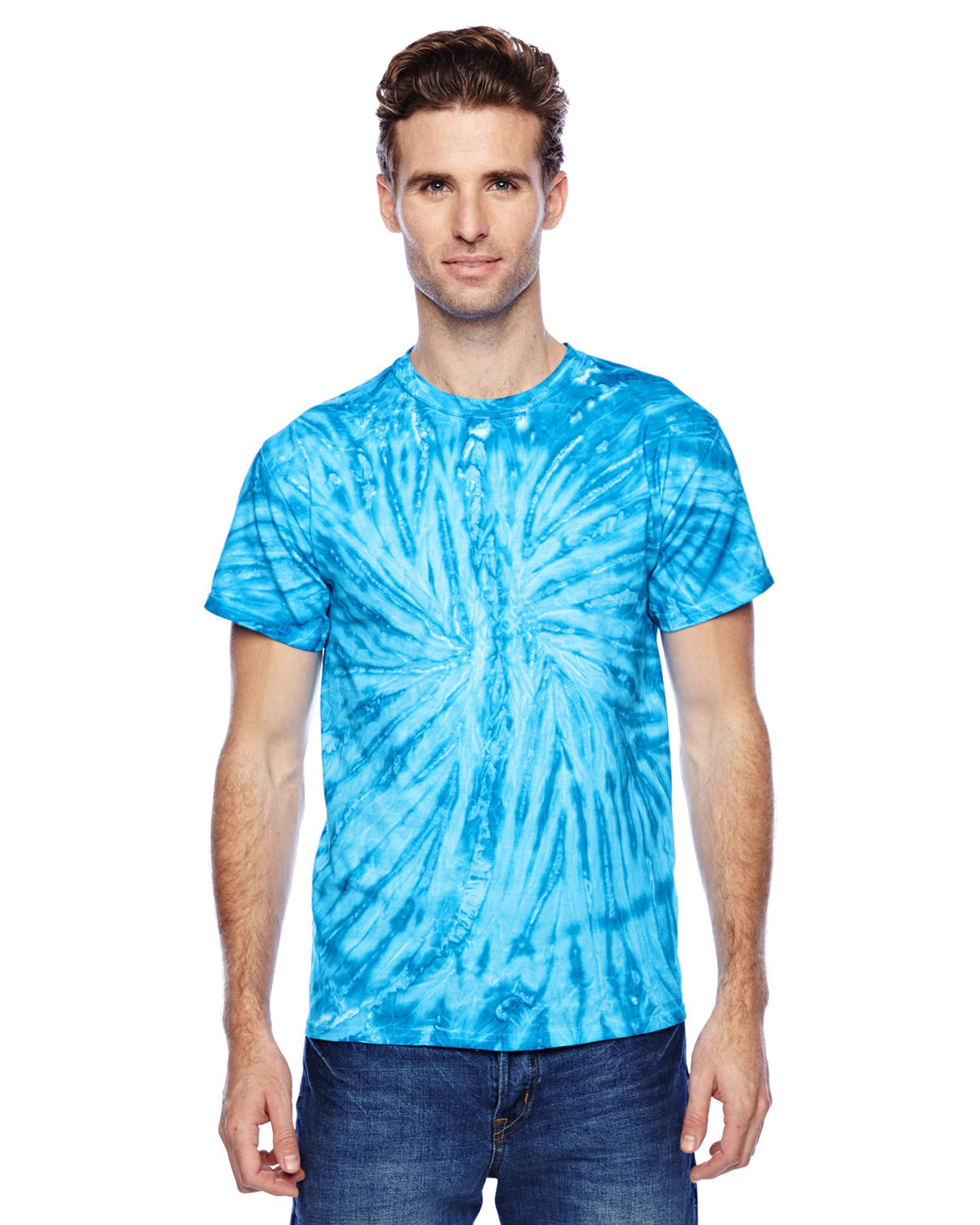 Tie-Dye CD110 Men 5.4 Oz. 100% Cotton Twist D T-Shirt