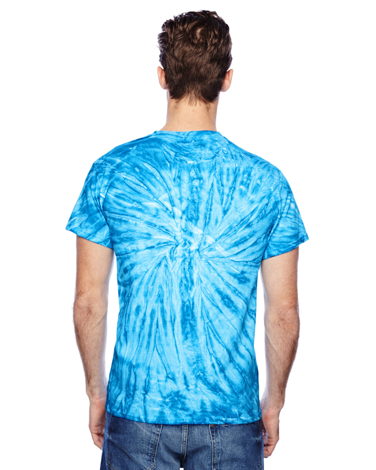 Tie-Dye CD110 Men 5.4 Oz. 100% Cotton Twist D T-Shirt view 2