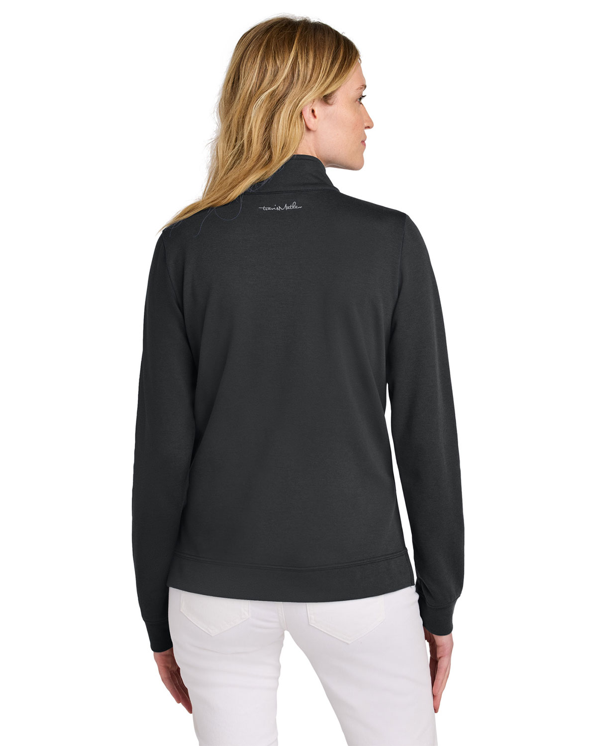 TravisMathew TM1LD007 Women's Coveside 1/2-Zip view 2