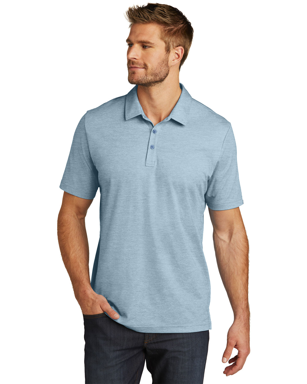 TravisMathew TM1MU412 Oceanside Heather Polo
