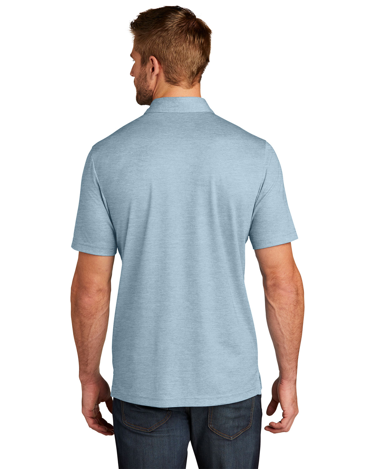 TravisMathew TM1MU412 Oceanside Heather Polo view 2