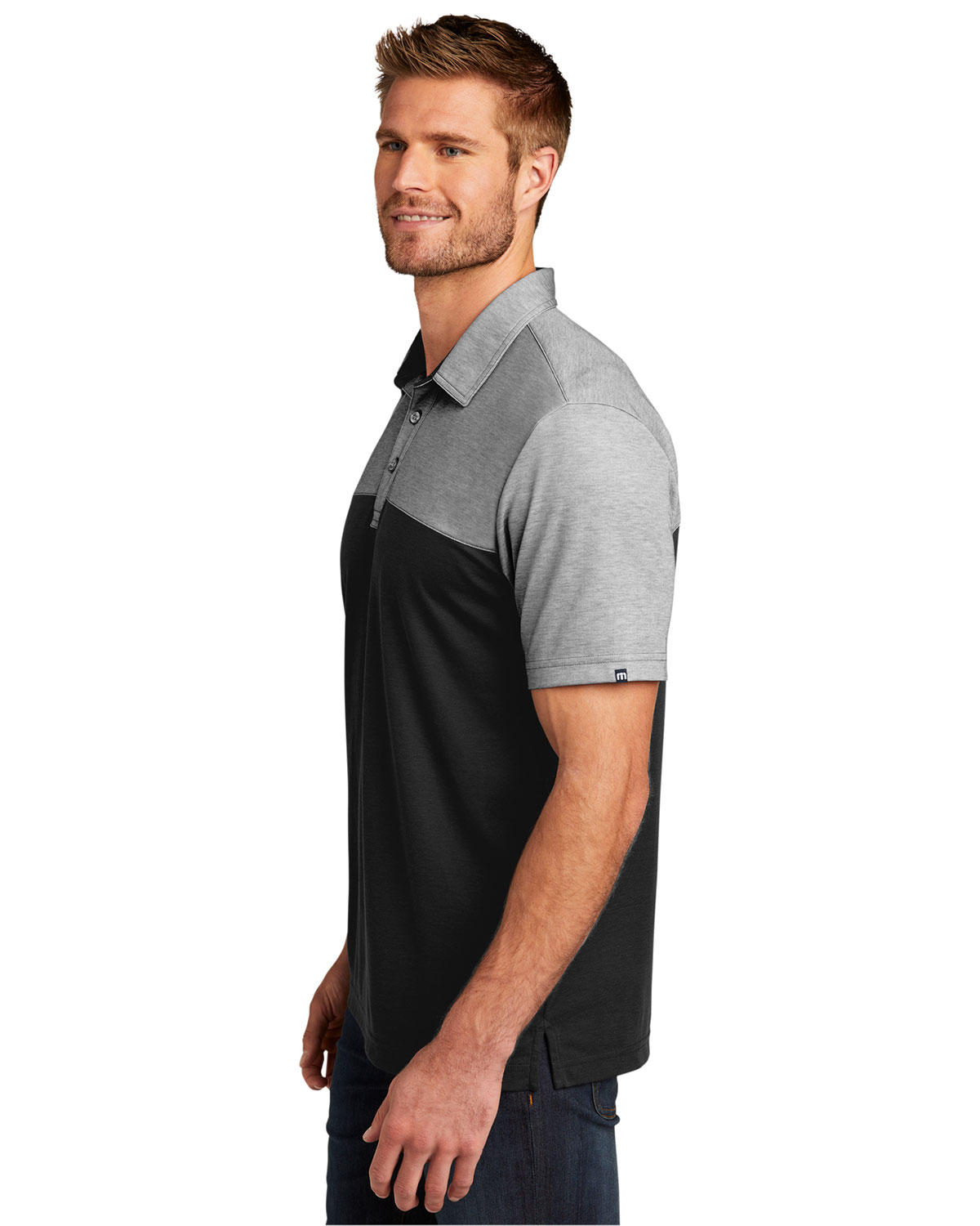 TravisMathew TM1MU414 Oceanside Blocked Polo view 3