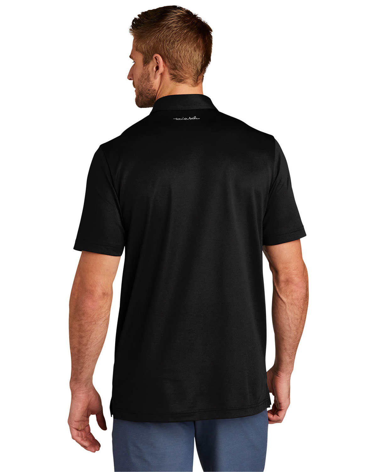 TravisMathew TM1MU416 Cabana Chest Stripe Polo view 2