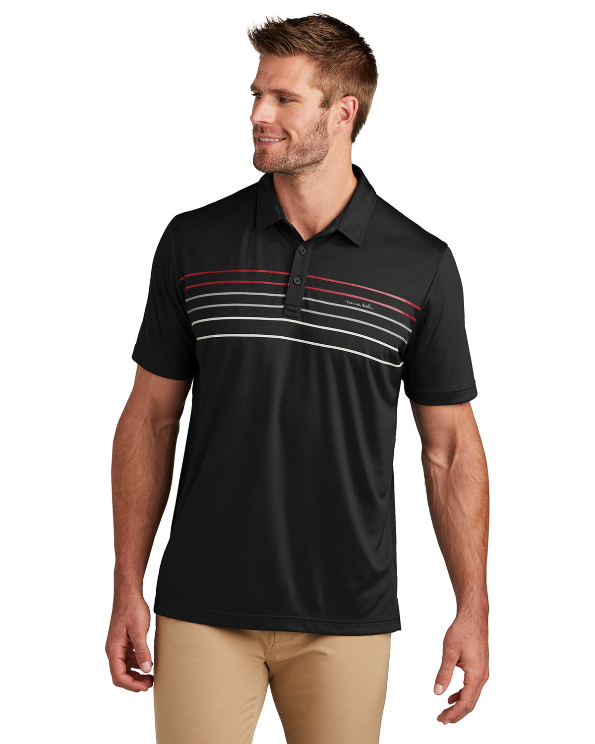 TravisMathew TM1MY400 Coto Performance Chest Stripe Polo