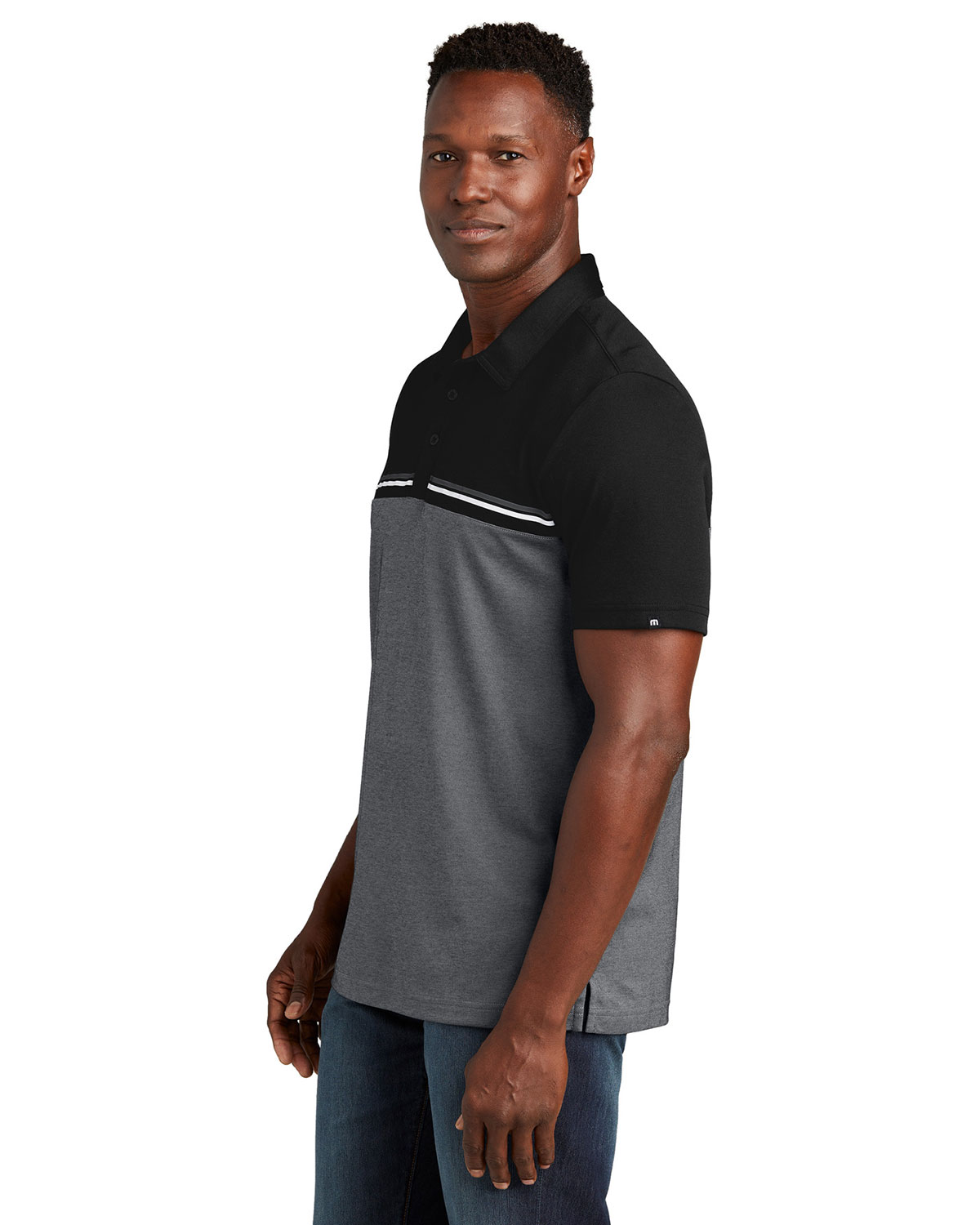 TravisMathew TM1MY401 Sunset Blocked Polo view 3