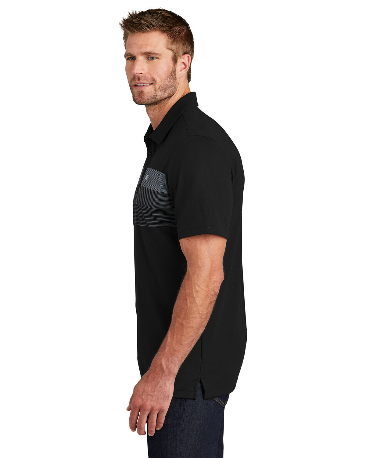 TravisMathew TM1MY402 Coastal Chest Stripe Polo view 3