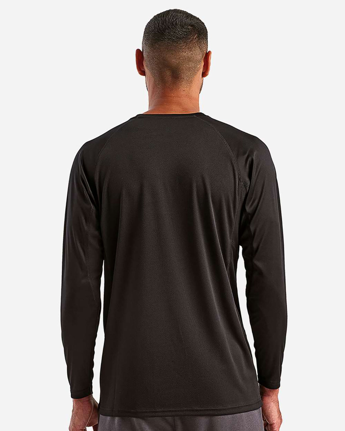 TriDri TD050 Unisex Panelled Long Sleeve Tech T-Shirt view 2