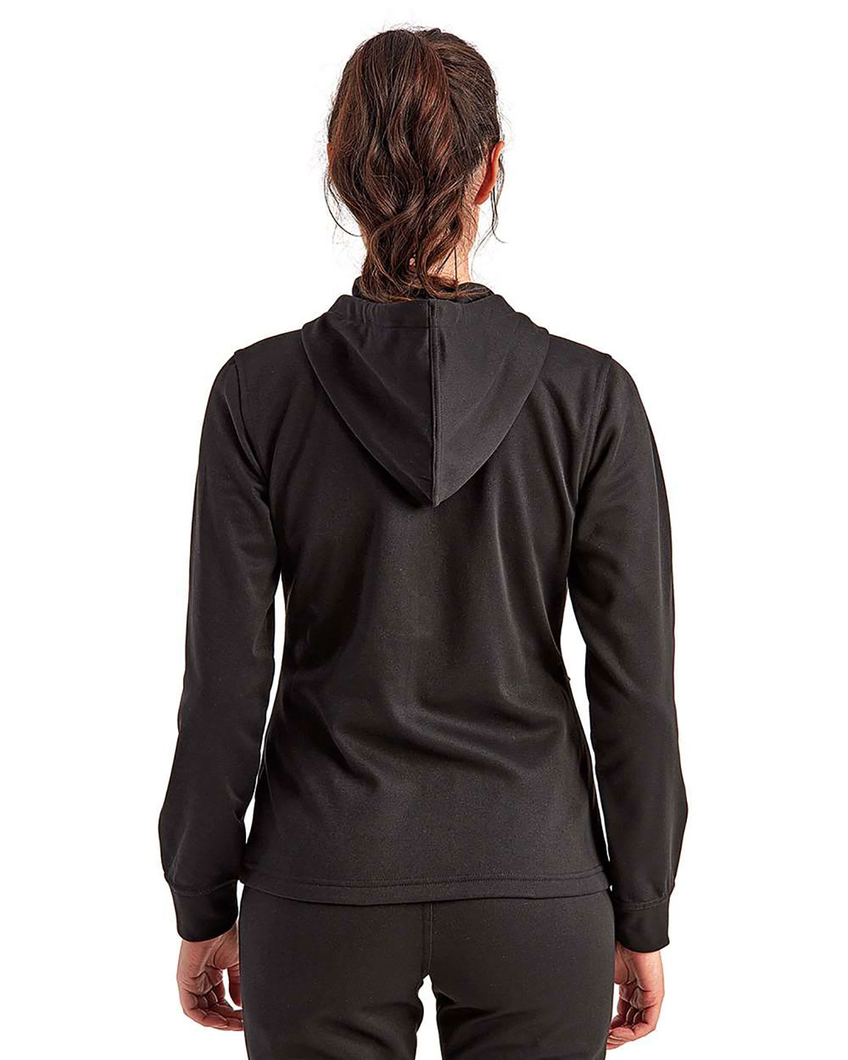 TriDri TD498 Women's Spun Dyed Full-Zip Hooded Sweatshirt view 2
