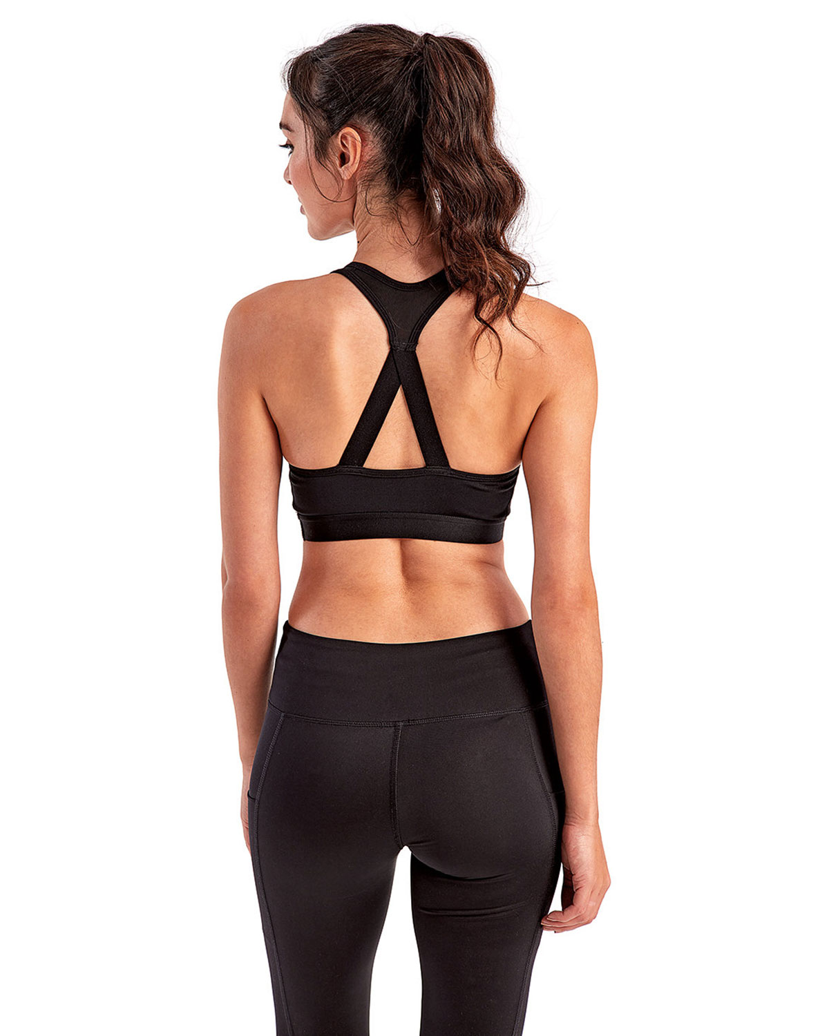 TriDri TD920 Women's Medium Impact Sports Bra view 2