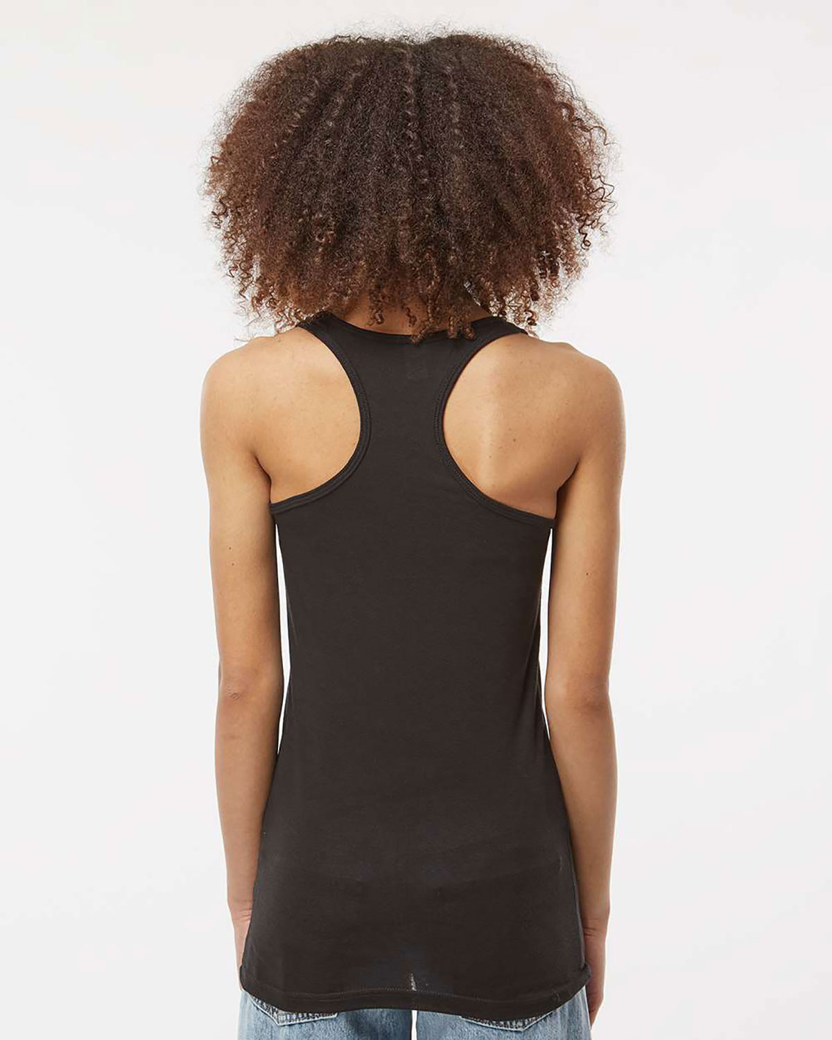 Tultex 190 Women's Poly-Rich Racerback Tank Top view 2