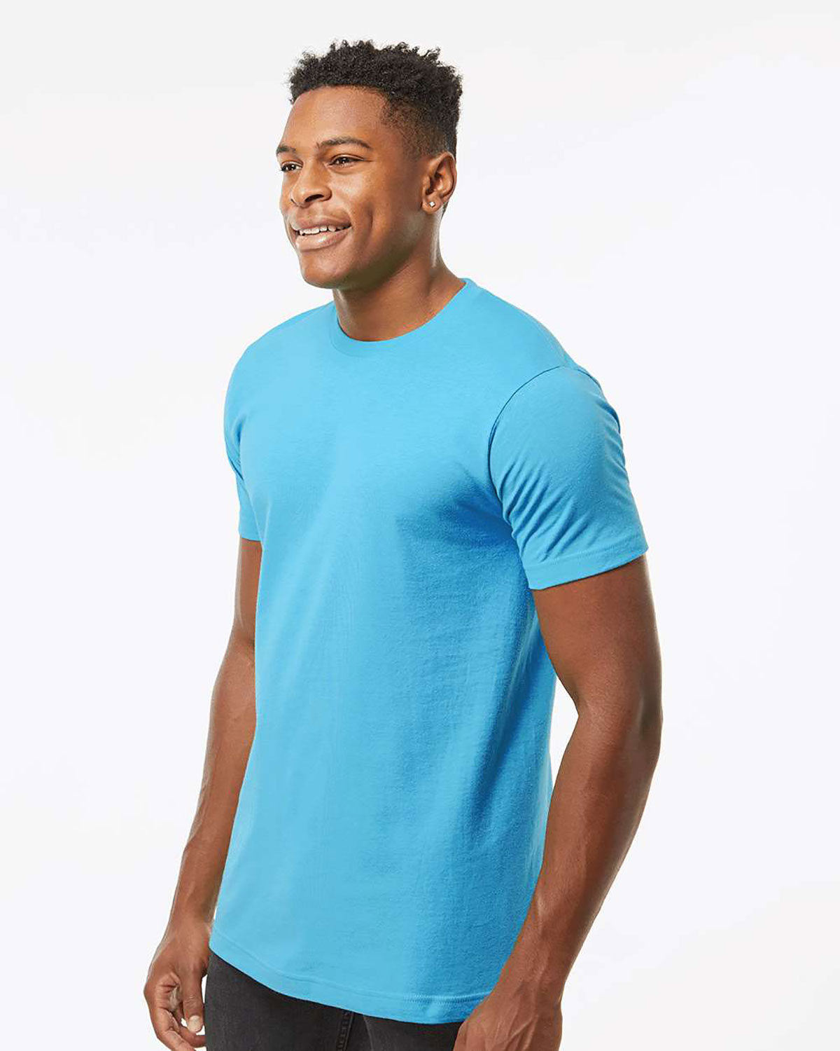 Tultex 202 Unisex Fine Jersey T-Shirt view 3