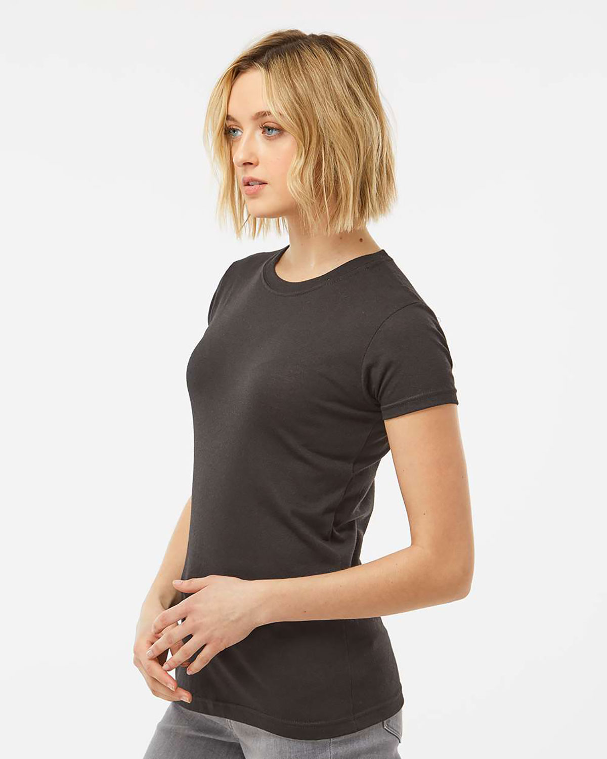 Tultex 240 Women's Poly-Rich T-Shirt view 3