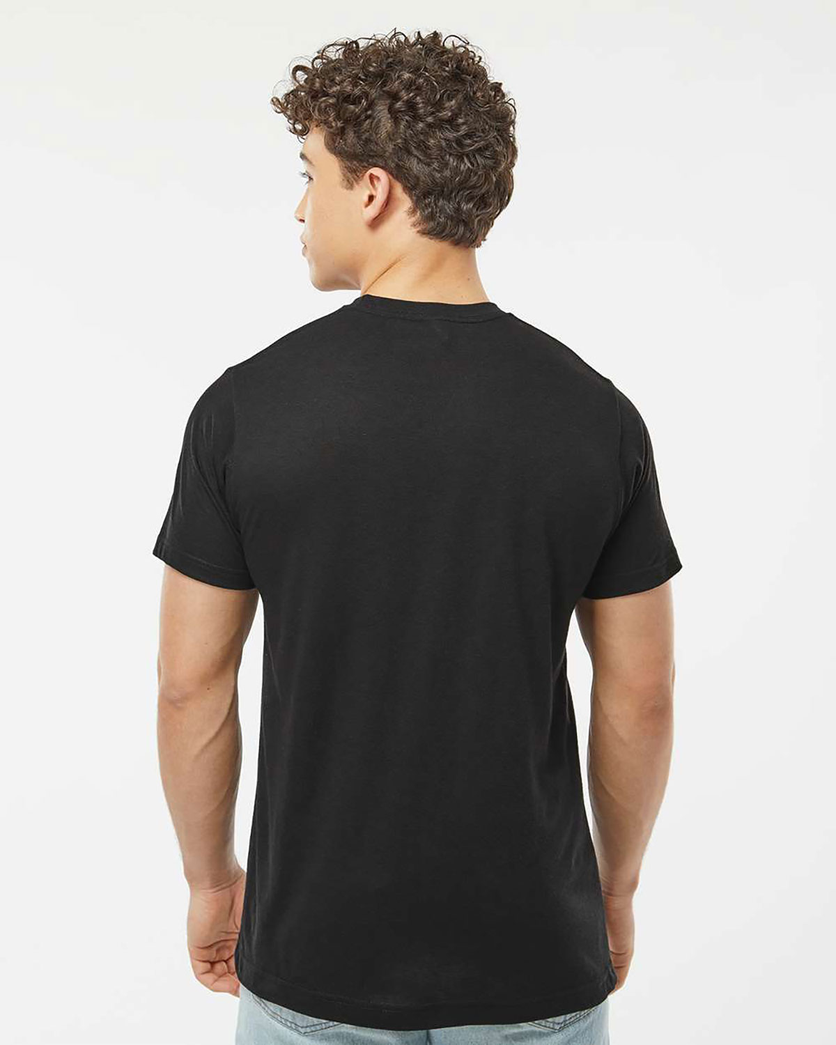 Tultex 241 Unisex Poly-Rich T-Shirt view 2