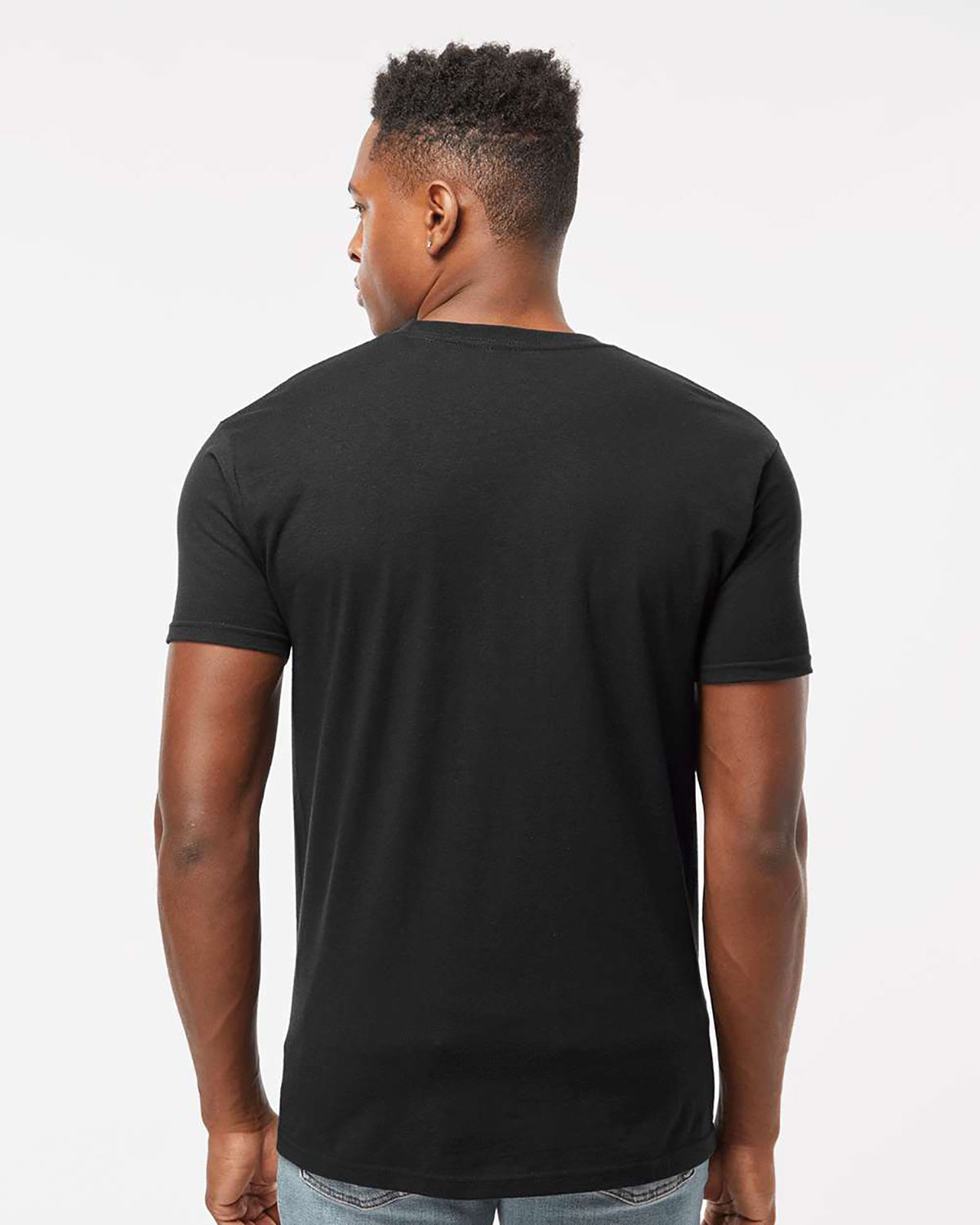 Tultex 293 Unisex Heavyweight Jersey Pocket T-Shirt view 2