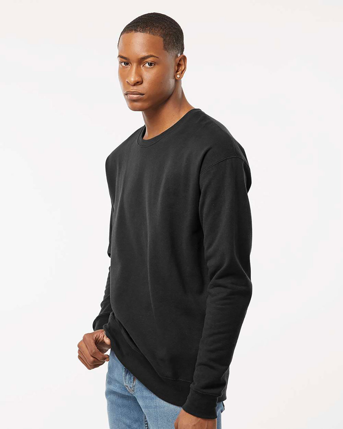 Tultex 340 Unisex Fleece Crewneck Sweatshirt view 3