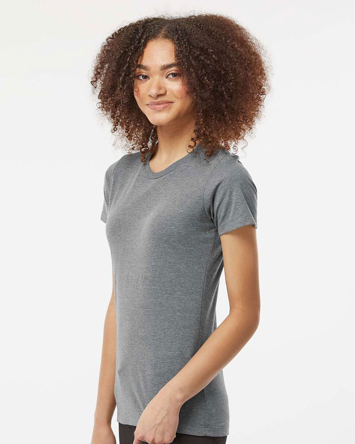 Tultex 542 Women's Premium Cotton Blend T-Shirt view 3