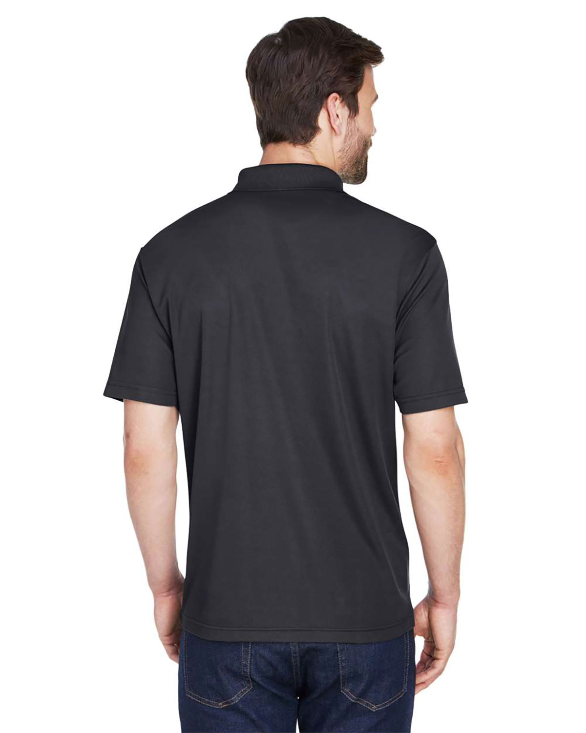 UltraClub 8210 Men's Cool & Dry Mesh Piqu� Polo view 2