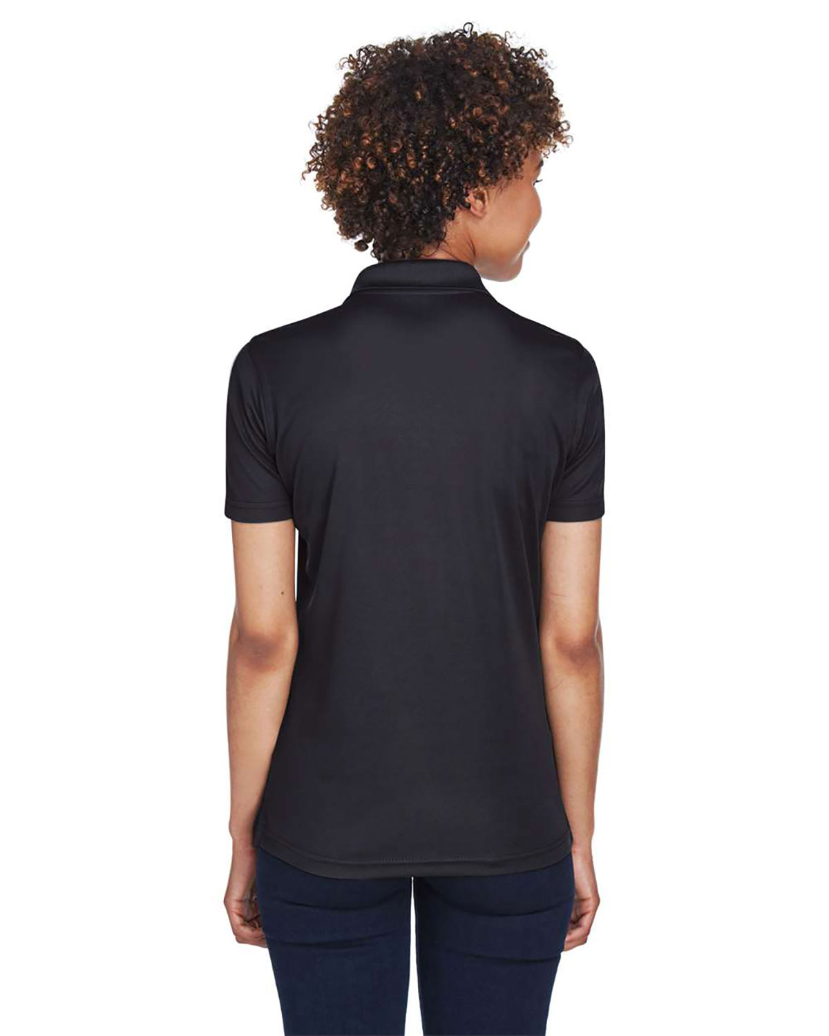 UltraClub 8210L Women's Cool & Dry Mesh Piqu�Polo view 2