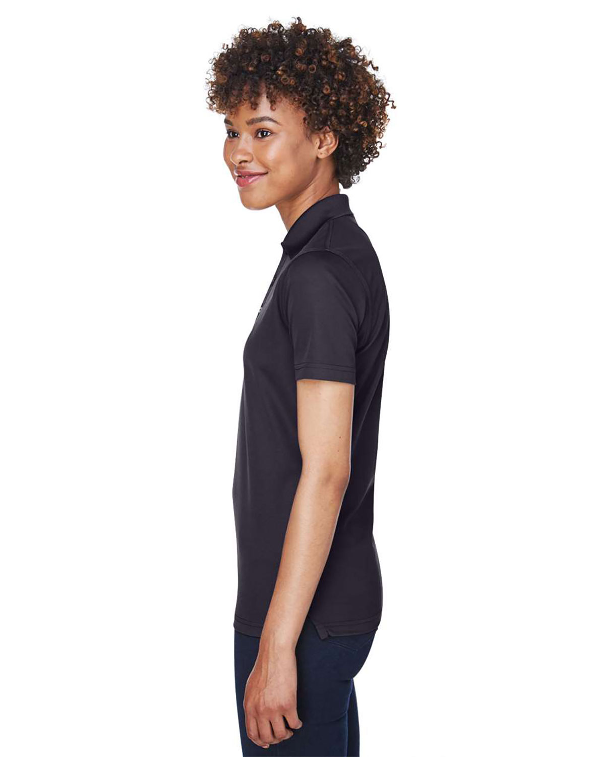UltraClub 8210L Women's Cool & Dry Mesh Piqu�Polo view 3