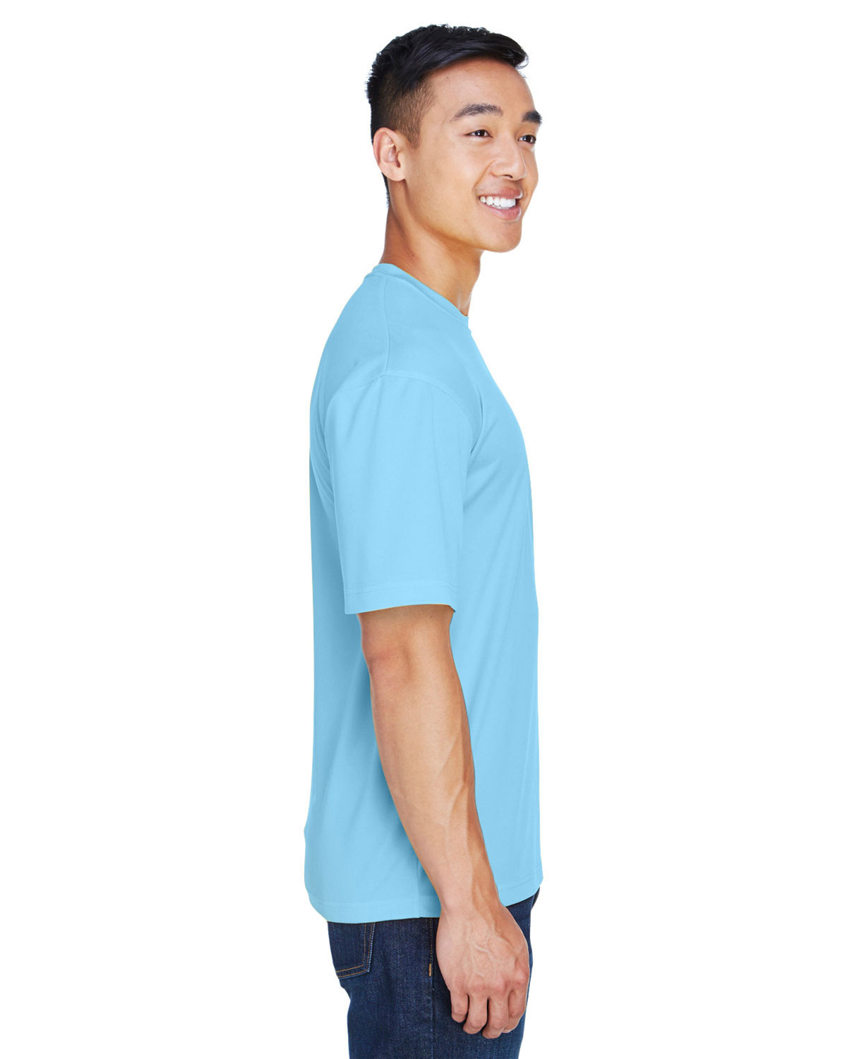 UltraClub 8400 Men's Cool and Dry Sport T-Shirt view 3