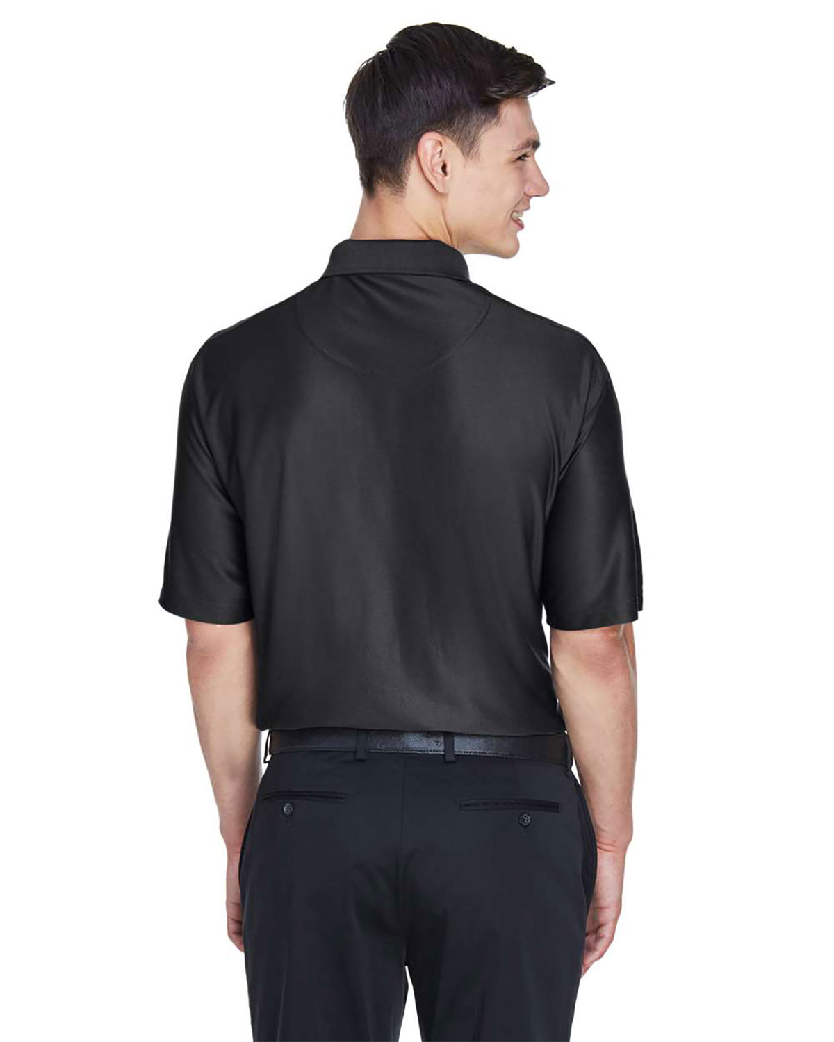 UltraClub 8415 Men's Cool & Dry Elite Performance Polo view 2