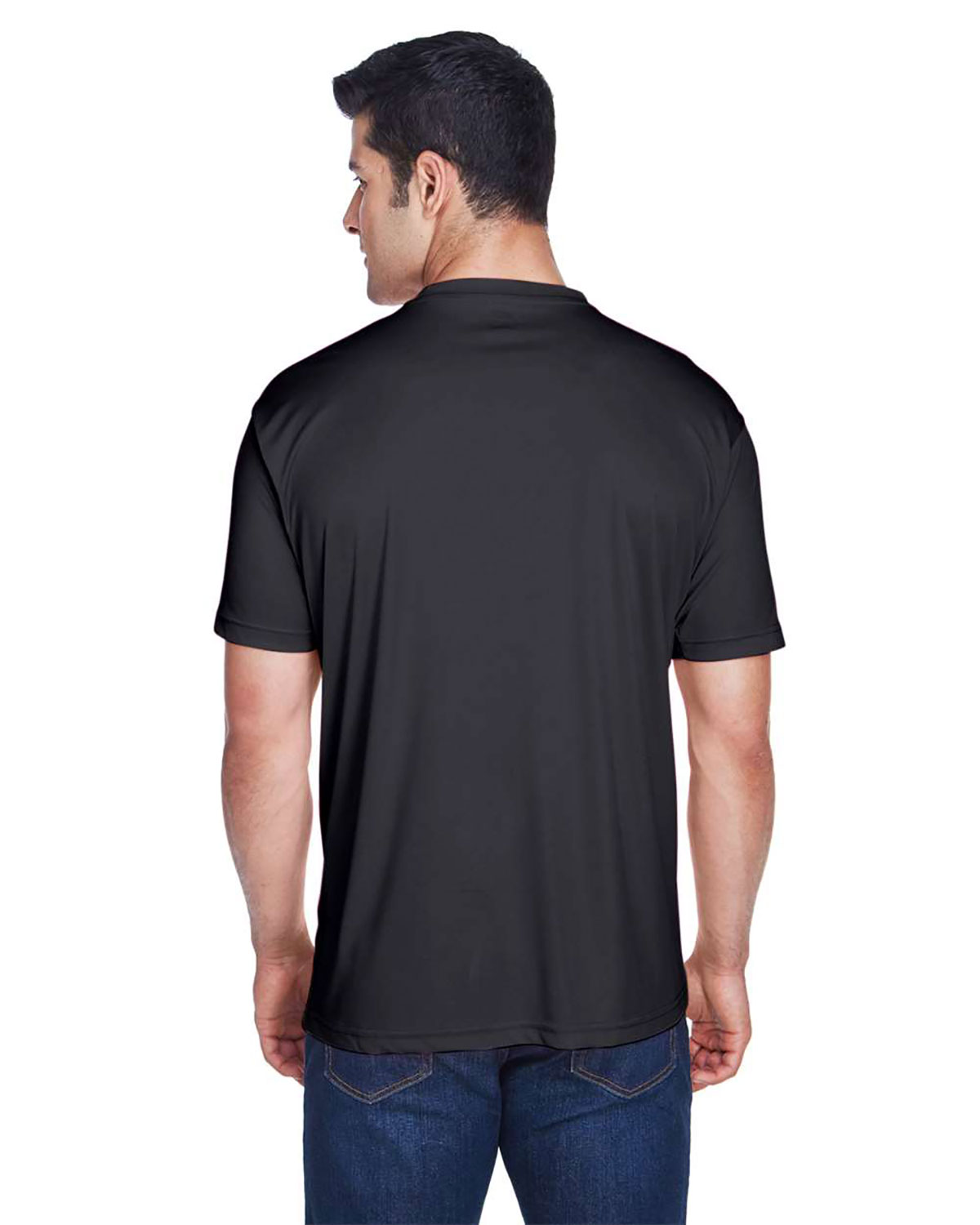 UltraClub 8420 Men's Cool & Dry Sport Performance Interlock T-Shirt view 2