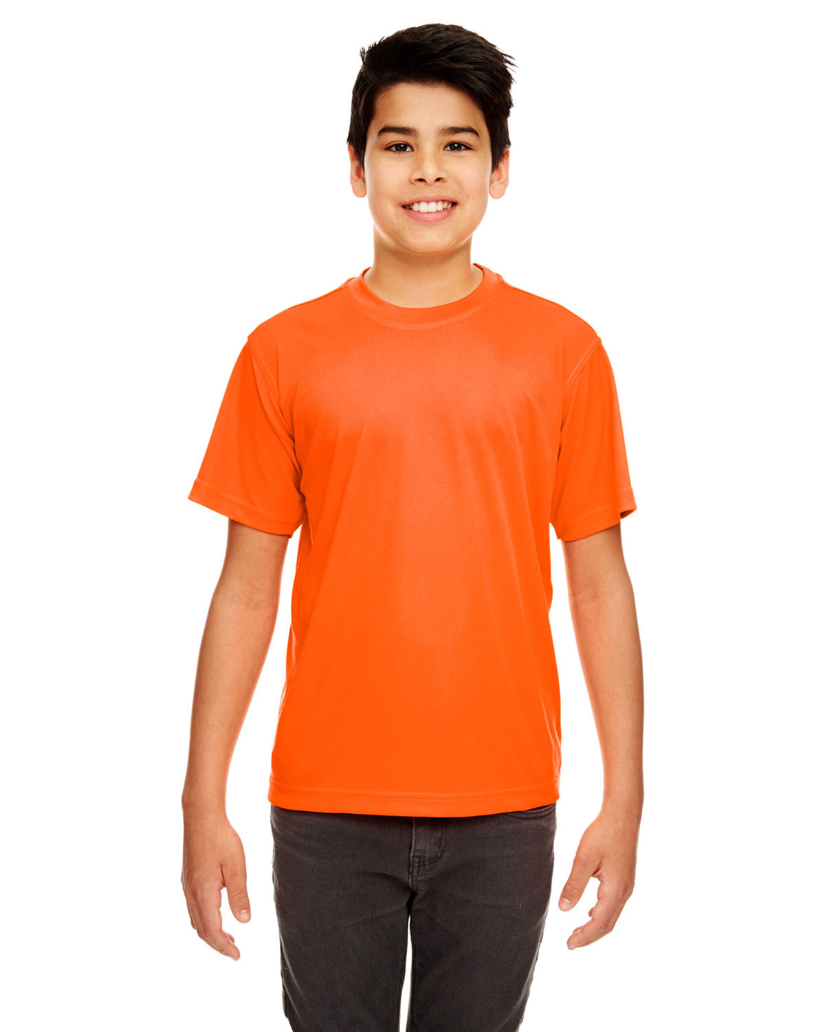 UltraClub 8420Y Youth Cool & Dry Sport Performance Interlock T-shirt