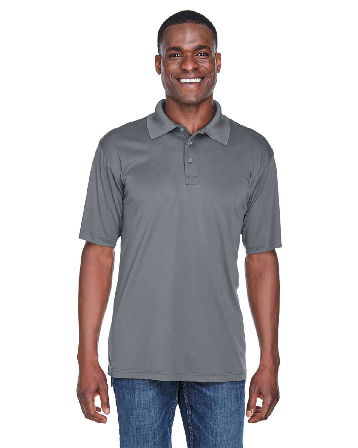 UltraClub 8425 Men's Cool & Dry Sport Performance Interlock Polo