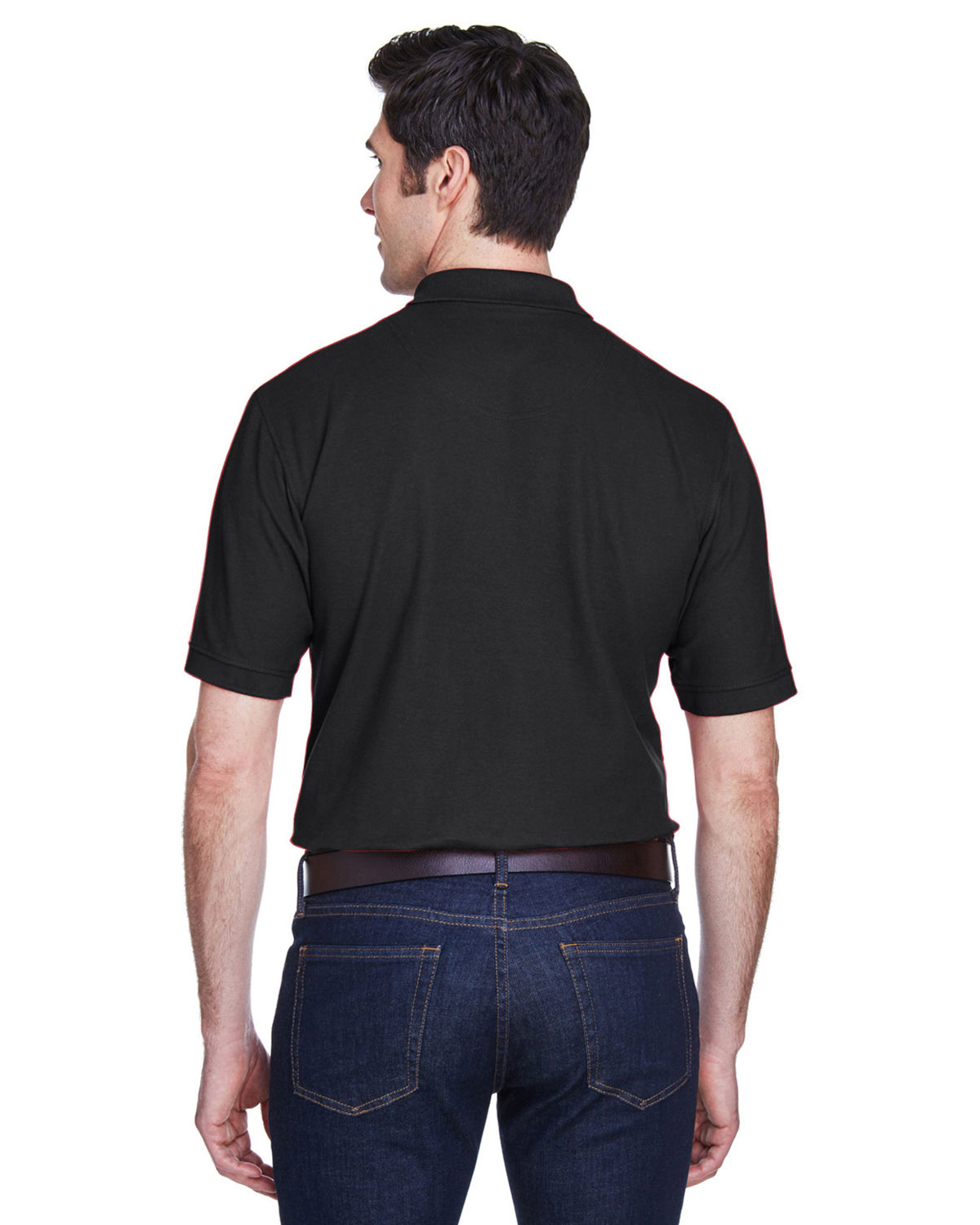 UltraClub 8540 Men's Whisper Piqu� Polo view 2
