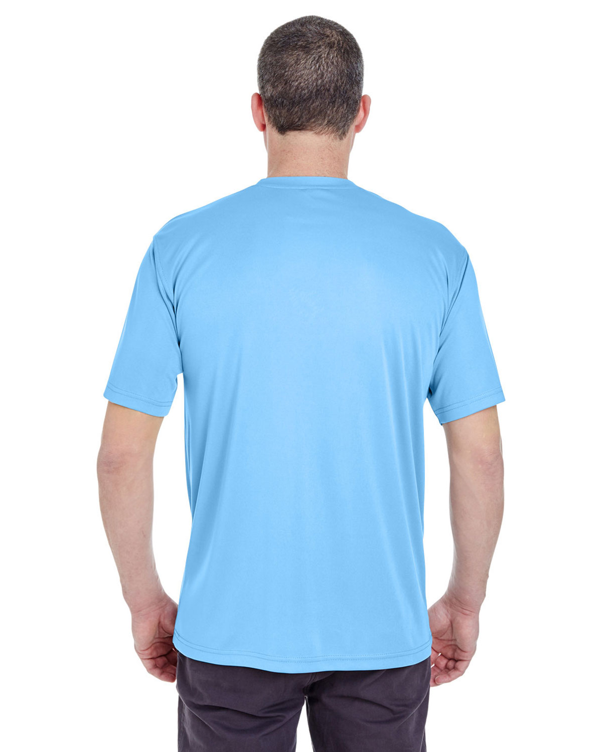 UltraClub 8620 Men's Cool & Dry Basic Performance T-Shirt view 2