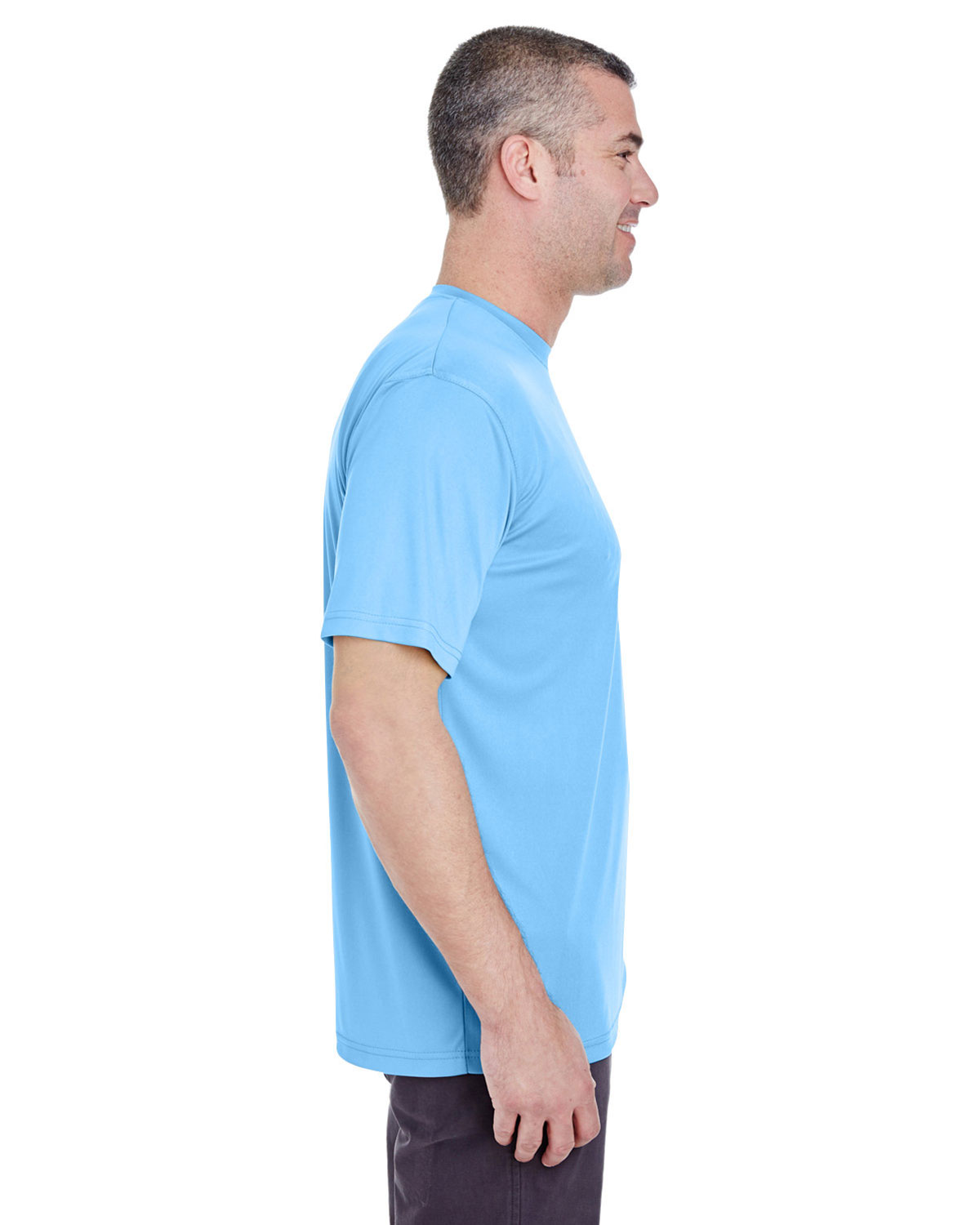 UltraClub 8620 Men's Cool & Dry Basic Performance T-Shirt view 3