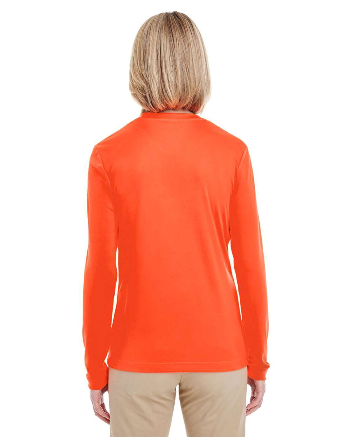 UltraClub 8622W Women's Cool & Dry Performance Long Sleeve Top view 2