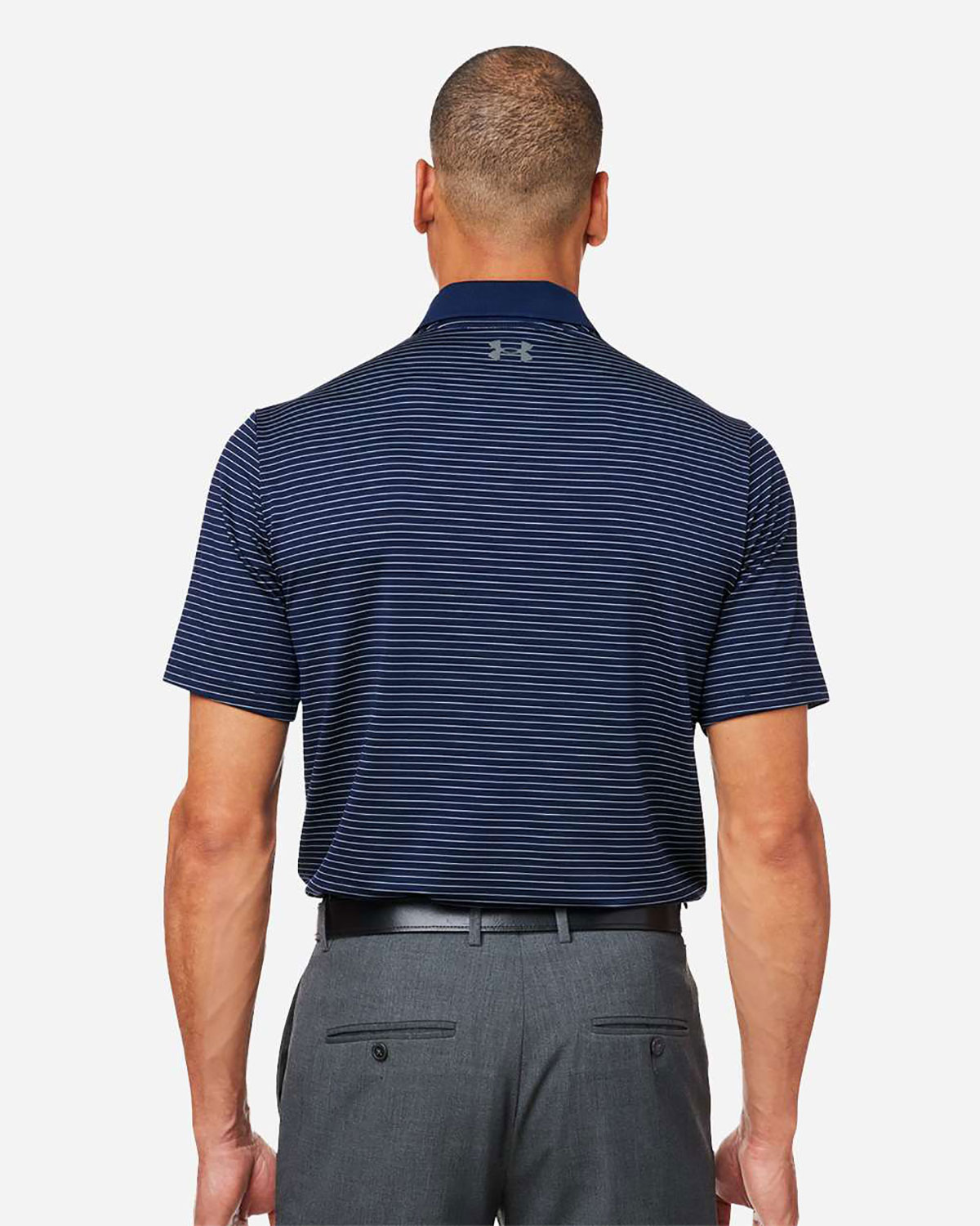 Under Armour 1377376 Men's 3.0 Striped Perf Polo view 2