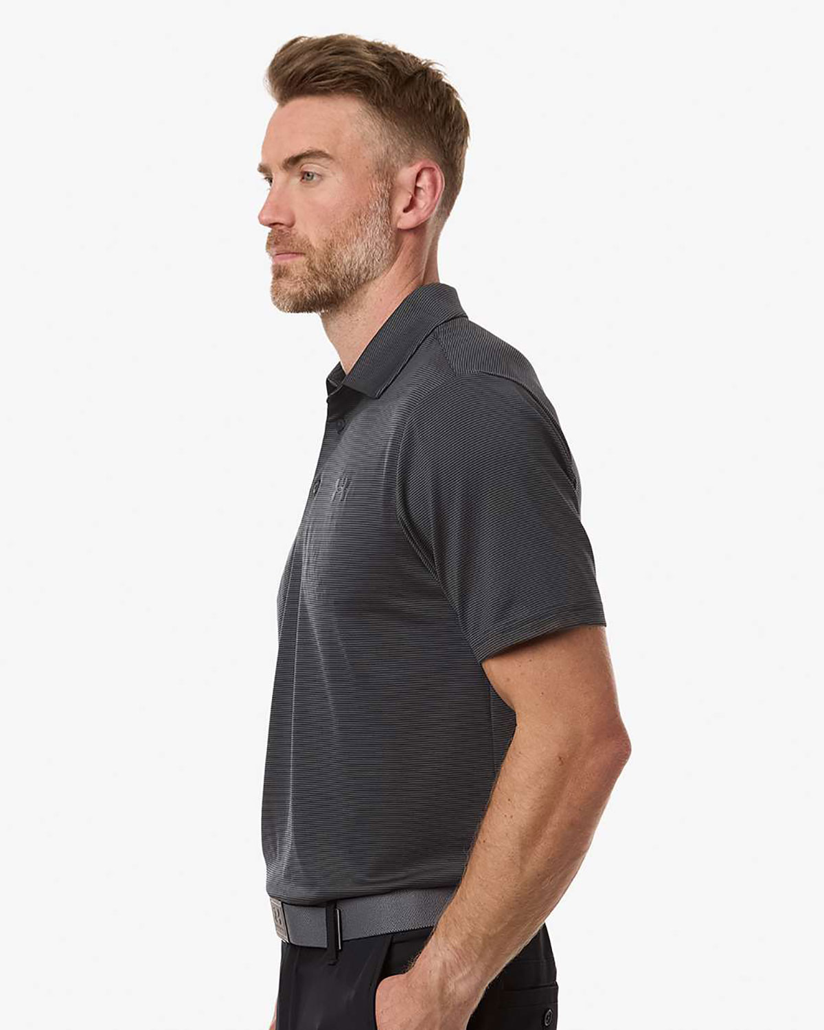 Under Armour 1378676 Men's Playoff 3.0 Stripe Polo view 3