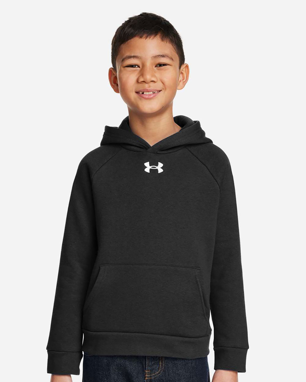 Under Armour 1379792 Youth Rival Fleece Hooded Sweatshirt