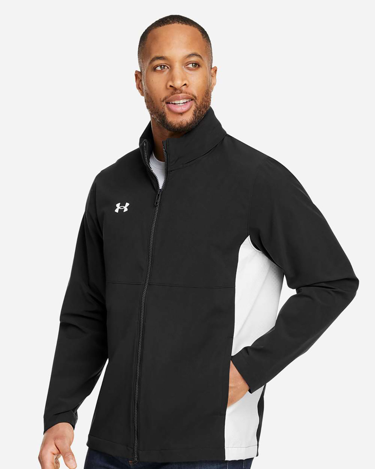 Under Armour 1390159 Men's Rival Stretch Jacket view 3