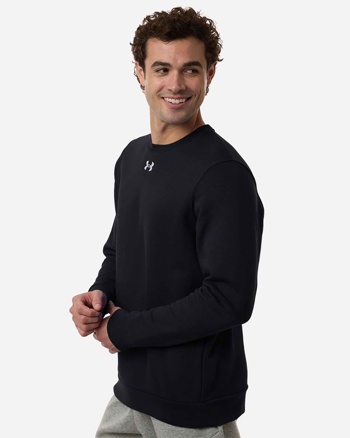Under Armour 6014160 Men's Team Icon Fleece Crew view 3