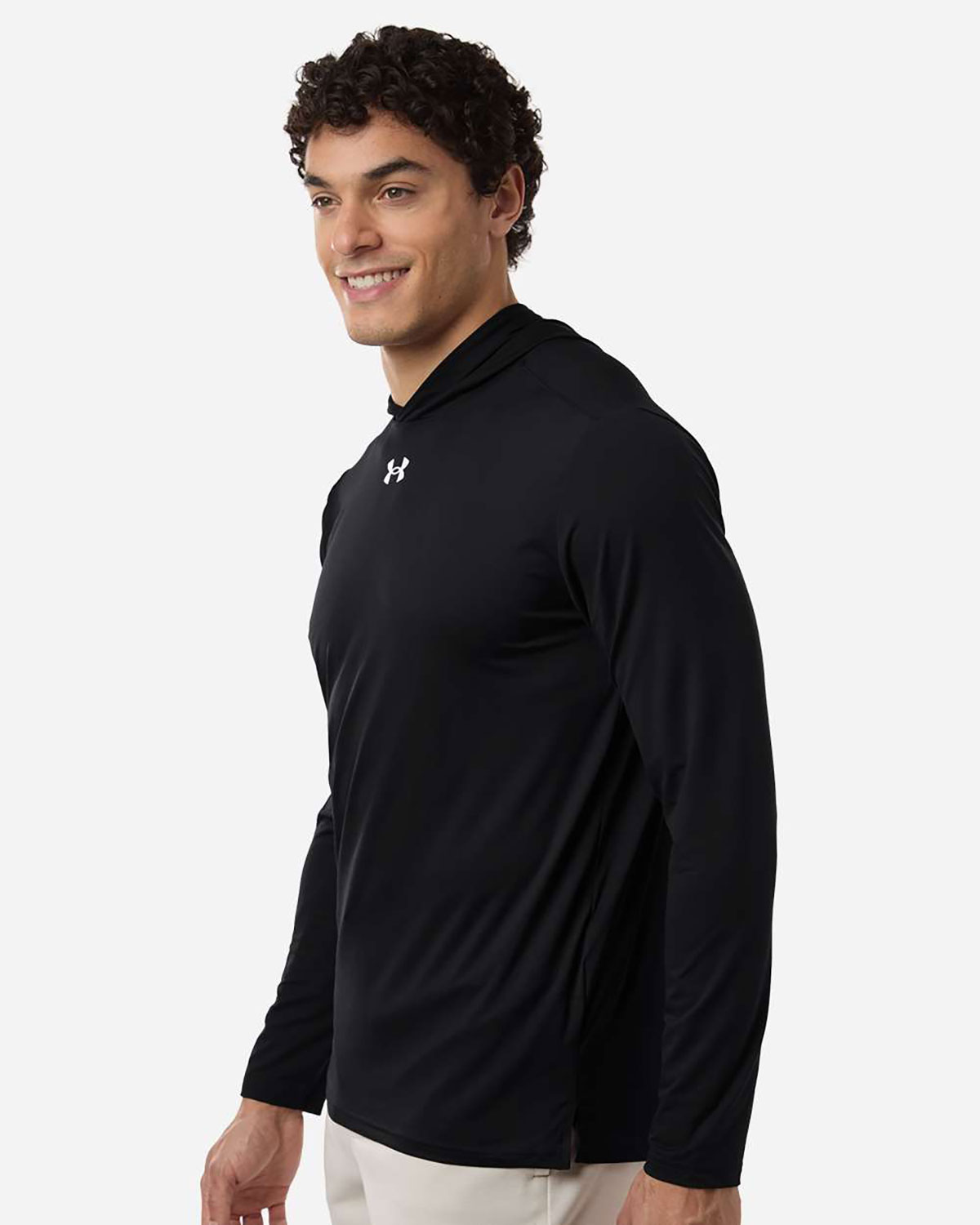 Under Armour 6014164 Men's Team Vanish Hooded Long Sleeve T-Shirt view 3