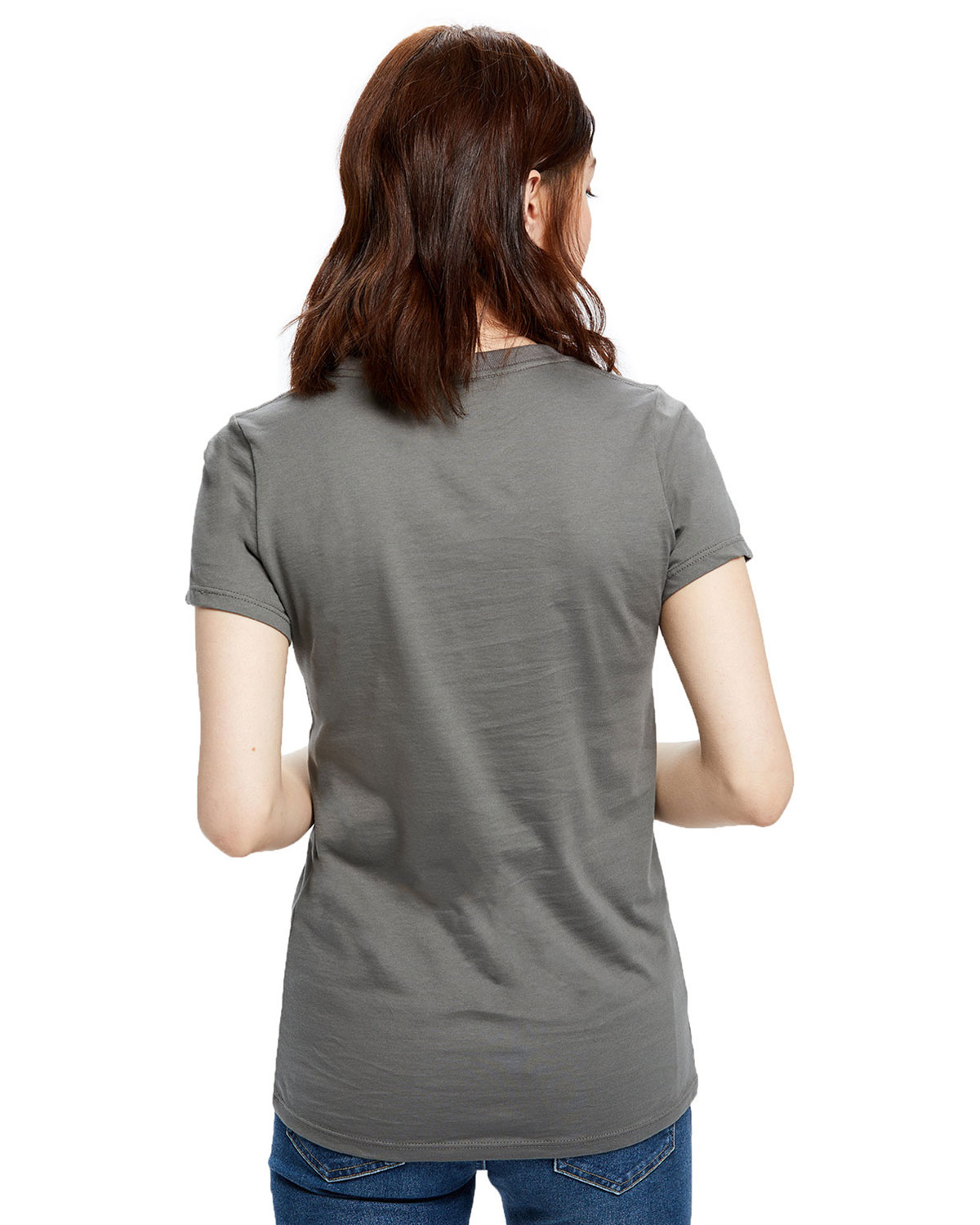 US Blanks US100 Women's Cotton T-Shirt view 2