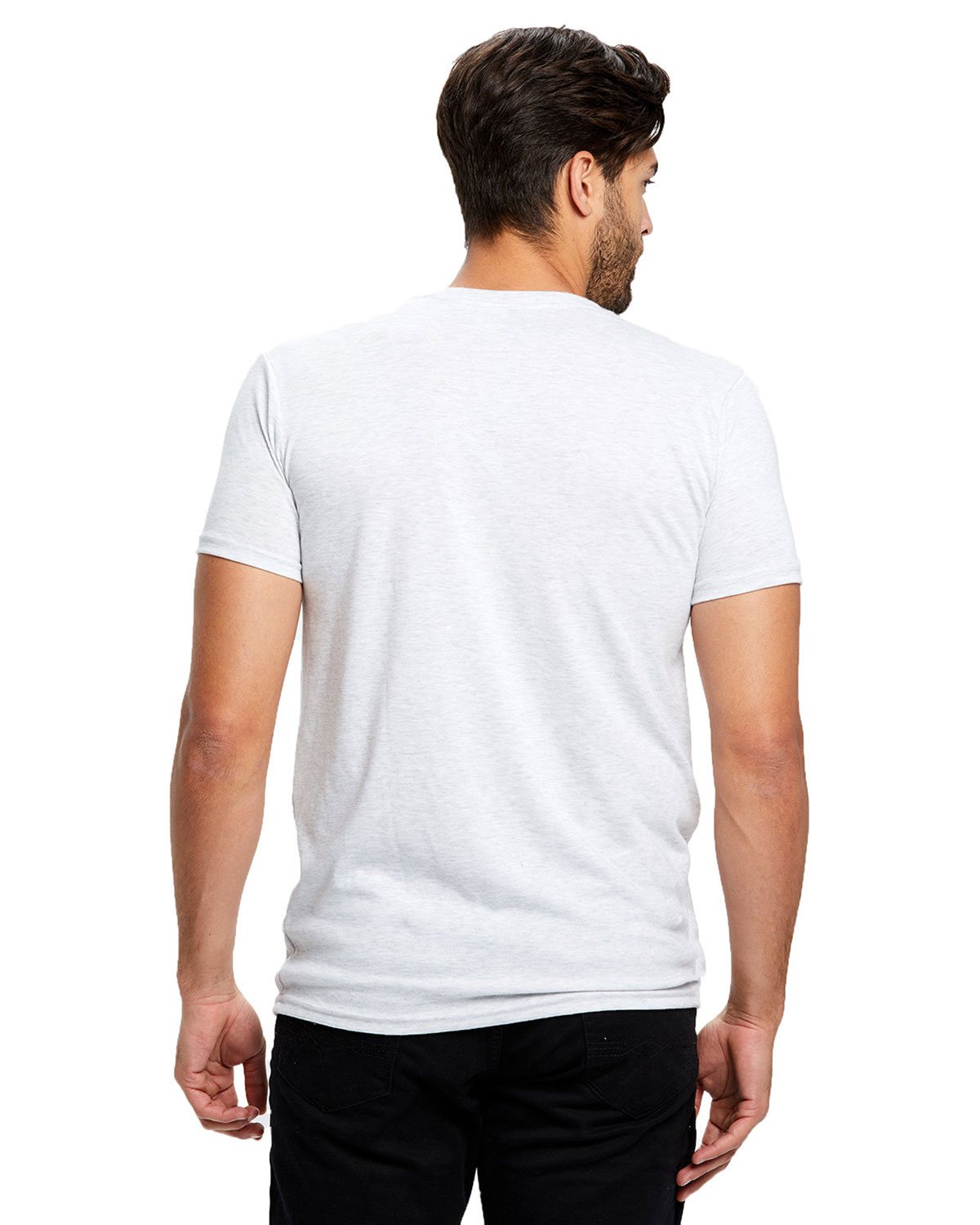 US Blanks US2229 Unisex Tri-Blend T-Shirt view 2