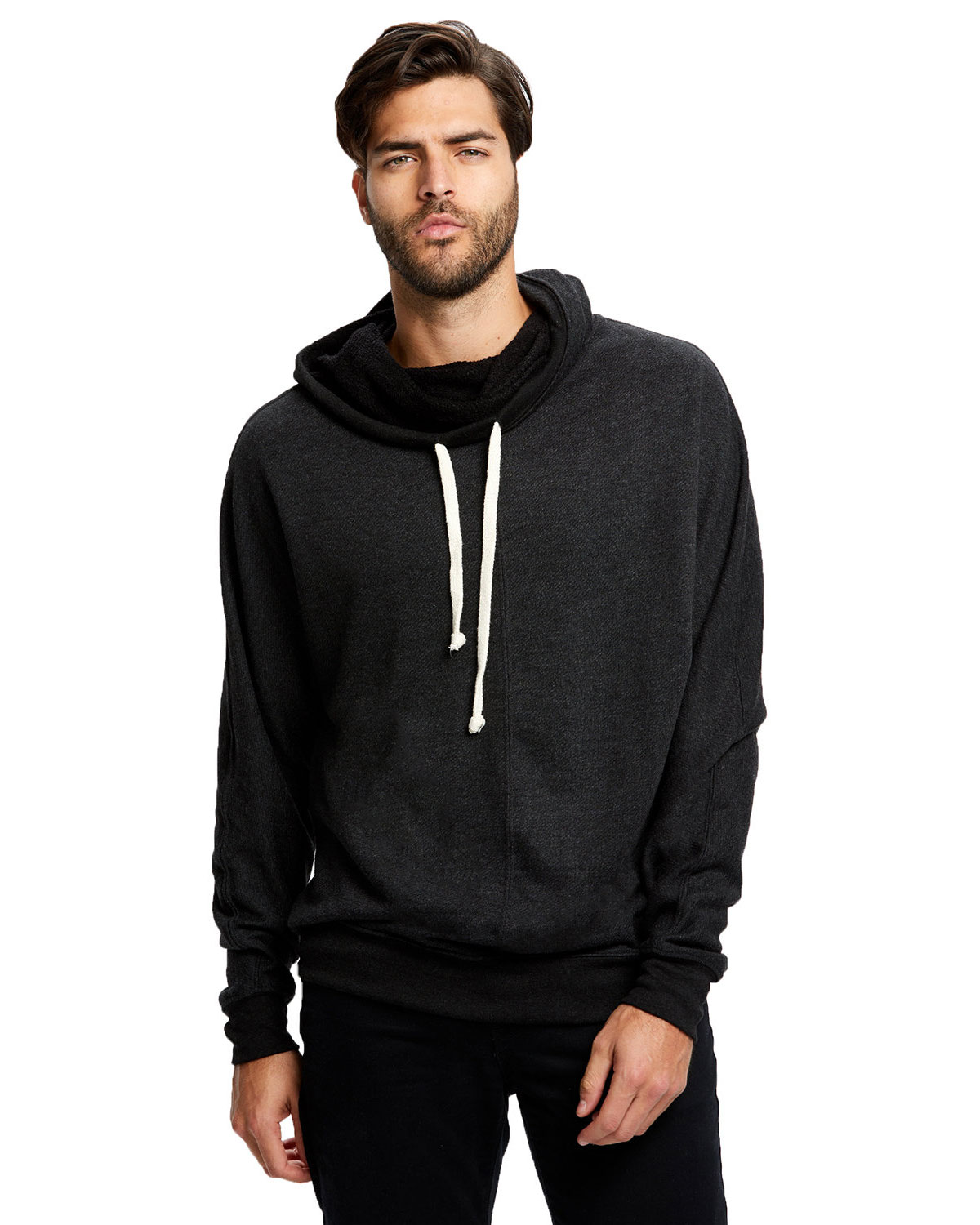 US Blanks US897 Unisex USA Made French Terry Snorkel Hooded Sweatshirt