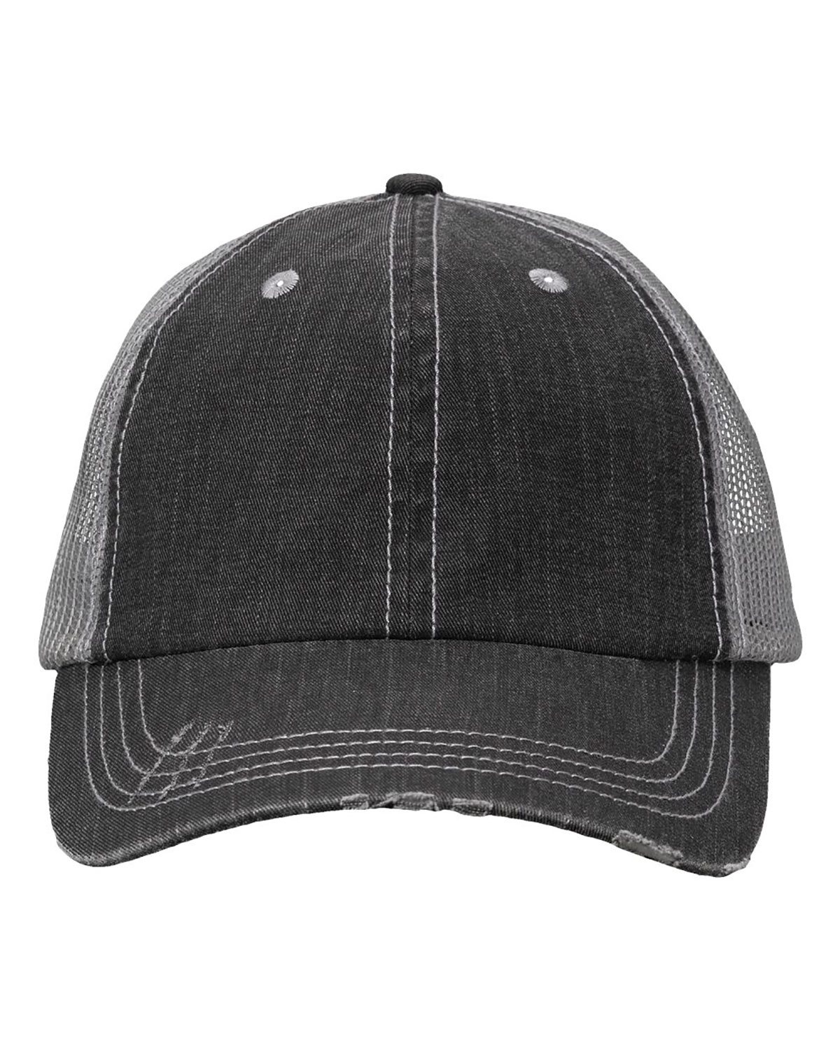 Valucap VC990 Contrast Stitch Cap view 3