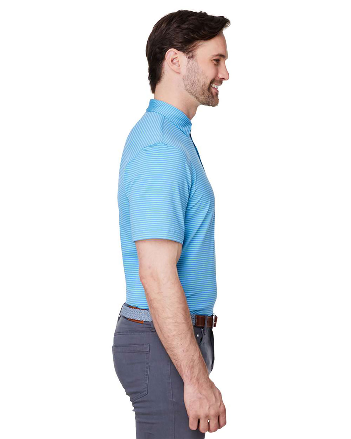vineyard vines G012426 Men's Bradley Stripe Sankaty Polo view 3