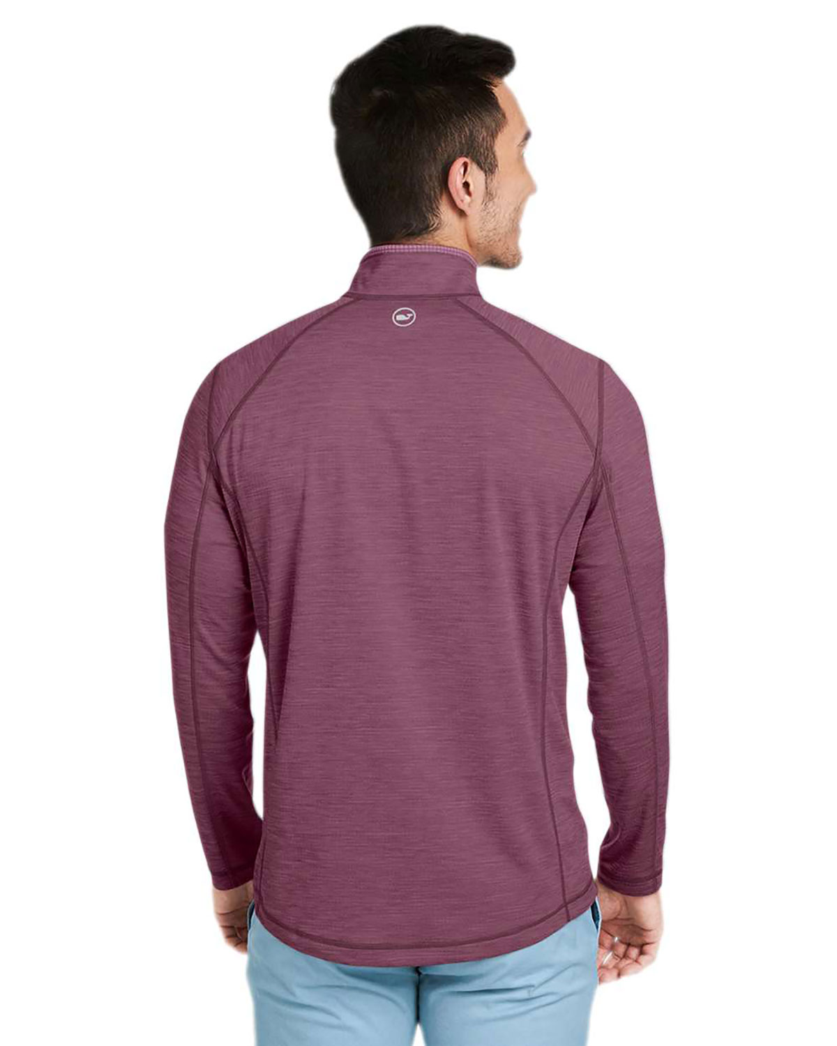 vineyard vines K002709 Men's Sankaty Quarter-Zip Pullover view 2