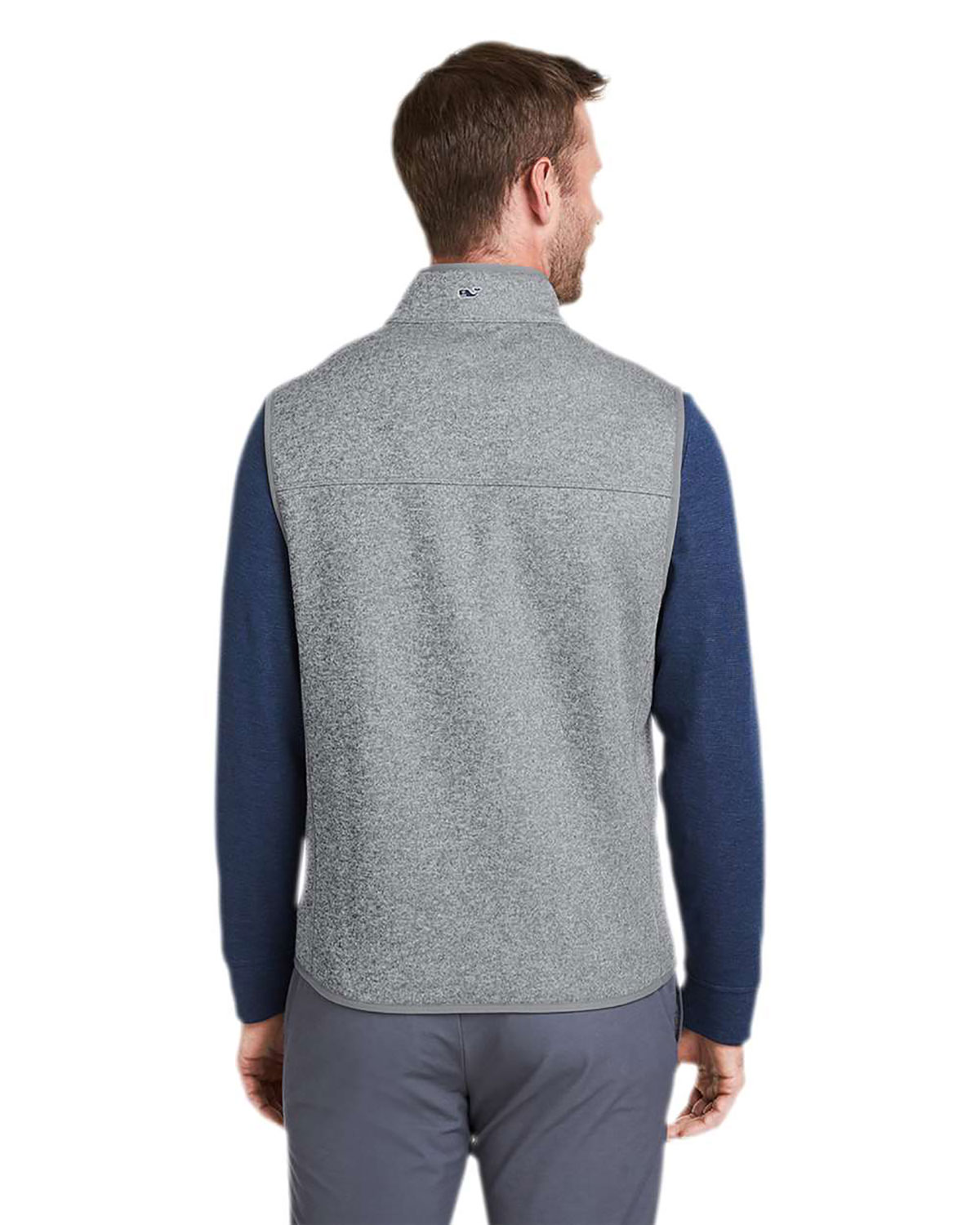 vineyard vines K002713 Men's Mountain Sweater Fleece Vest view 2