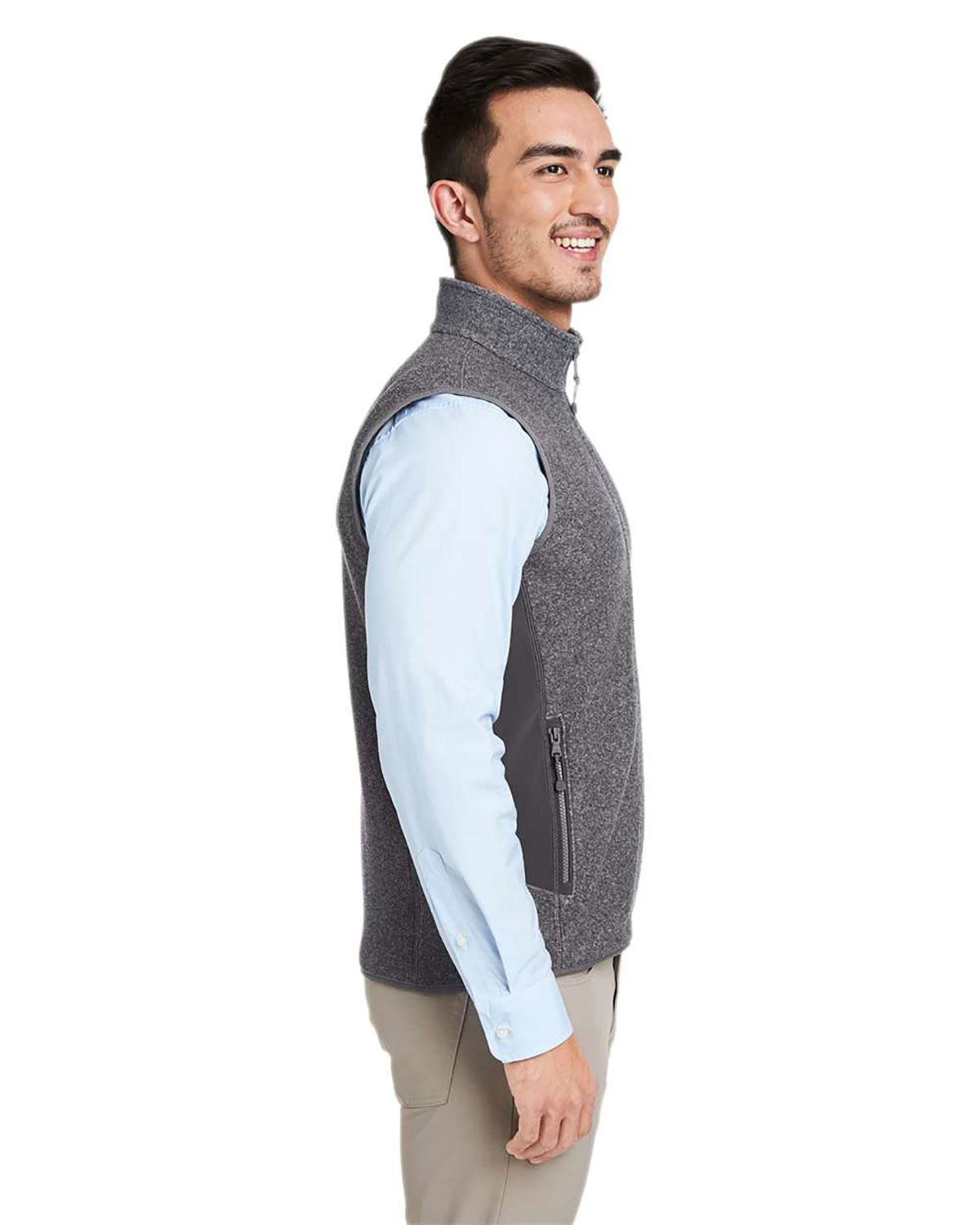 vineyard vines O001401 Men's Harbor Fleece Vest view 3