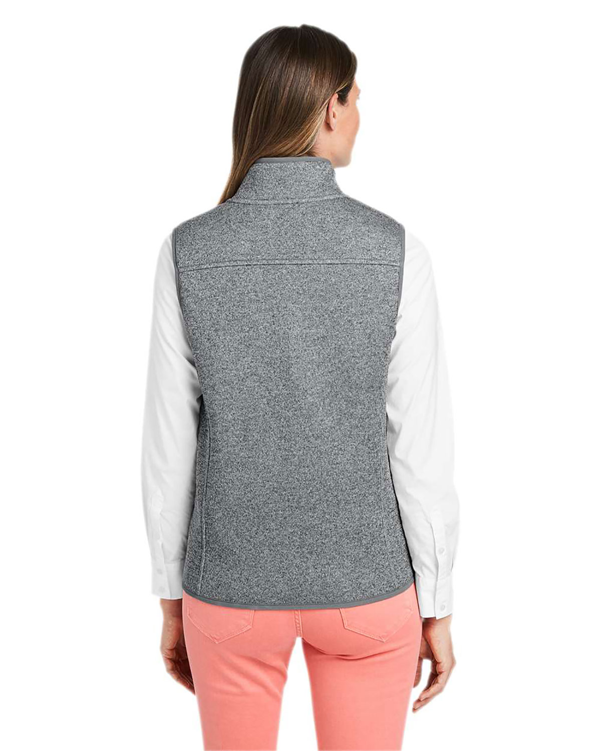vineyard vines O001411 Women's Mountain Sweater Fleece Vest view 2