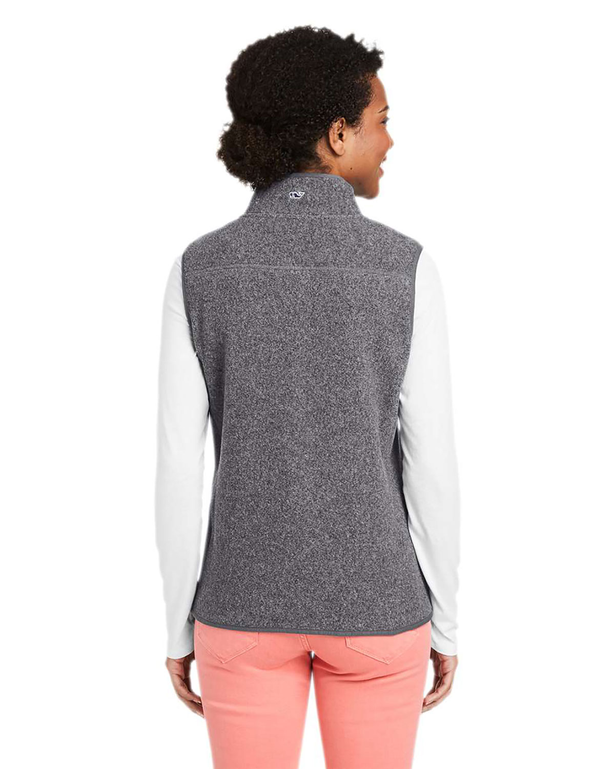vineyard vines O001412 Women's Harbor Fleece Vest view 2